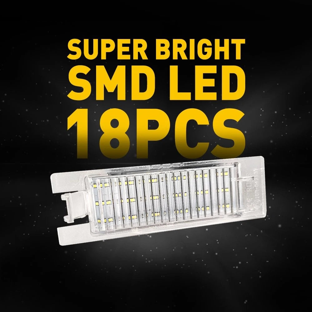 Set of 2 LED SMD License Plate Lights for Chevy Camaro Malibu Volt (2011–2022)