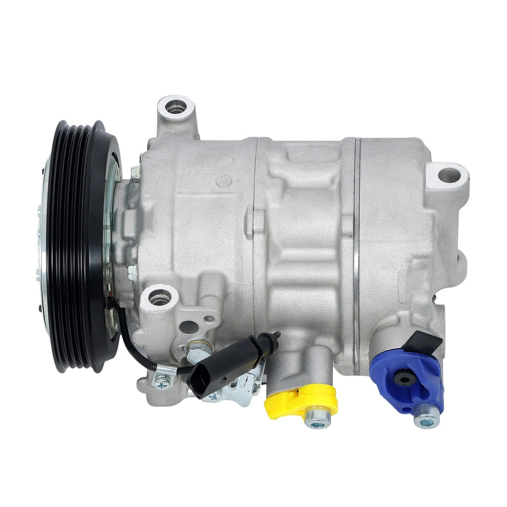 A/C Compressor with 4-Groove Pulley for Audi Q7 Q8 (2021–2023)