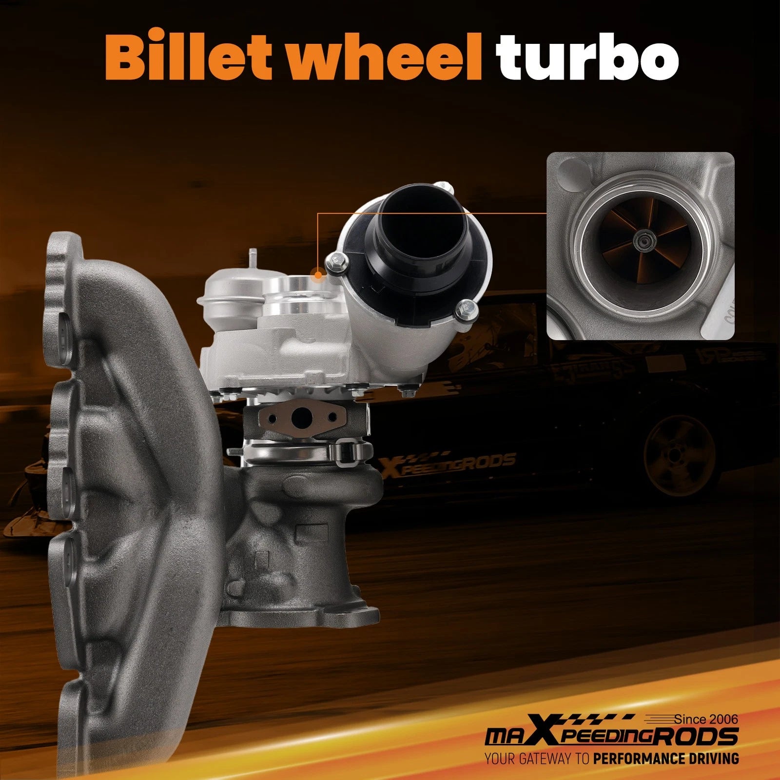 Billet Turbocharger Kit for Mercedes-Benz A250 B250 CLA250 GLA250 (2013–2020)