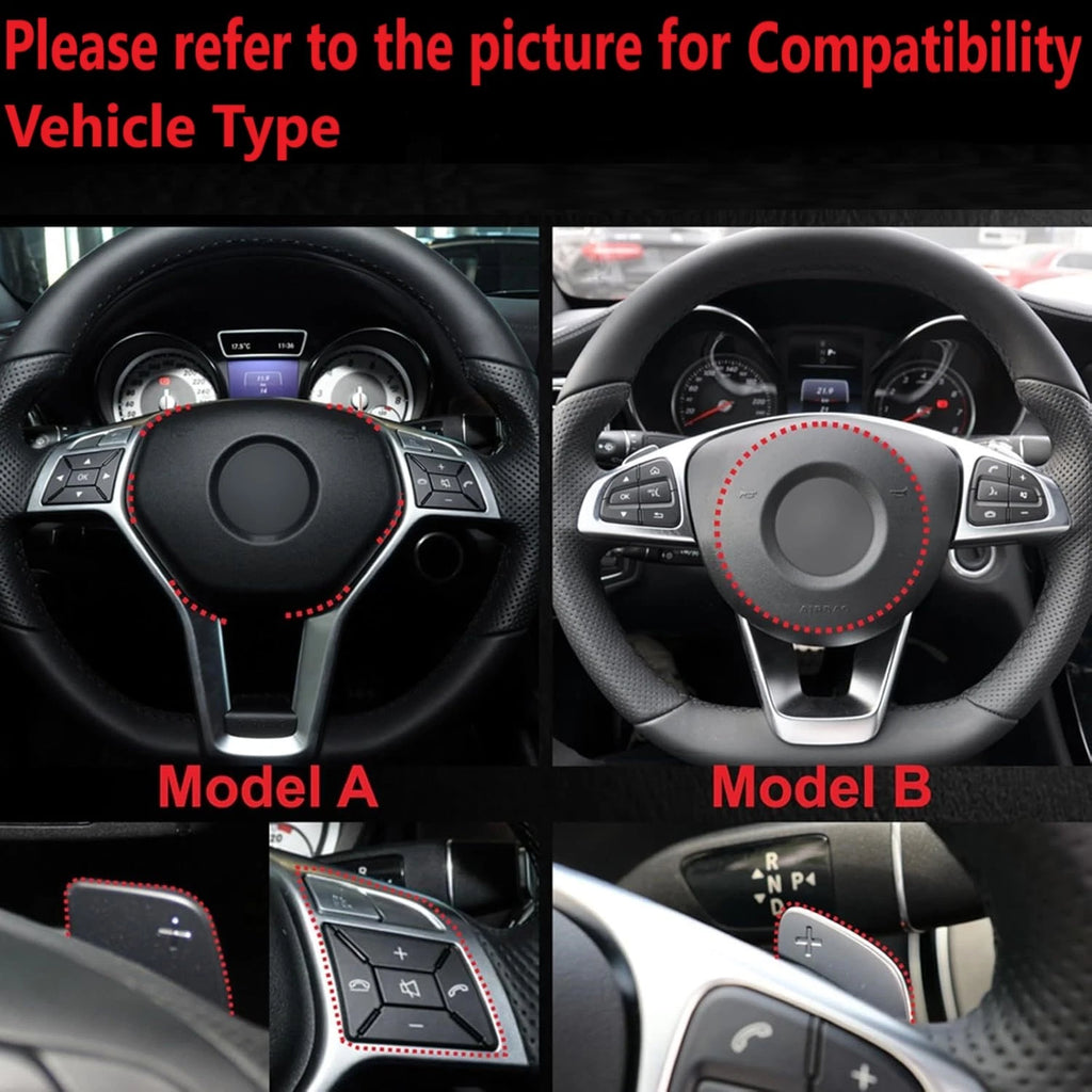 Add-On Paddle Shift Cover for Mercedes-Benz C E GLA GLC (2014-2020)