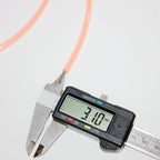 2M Clear Pink 3mm ID Fuel Line Hose for ATV Buggy