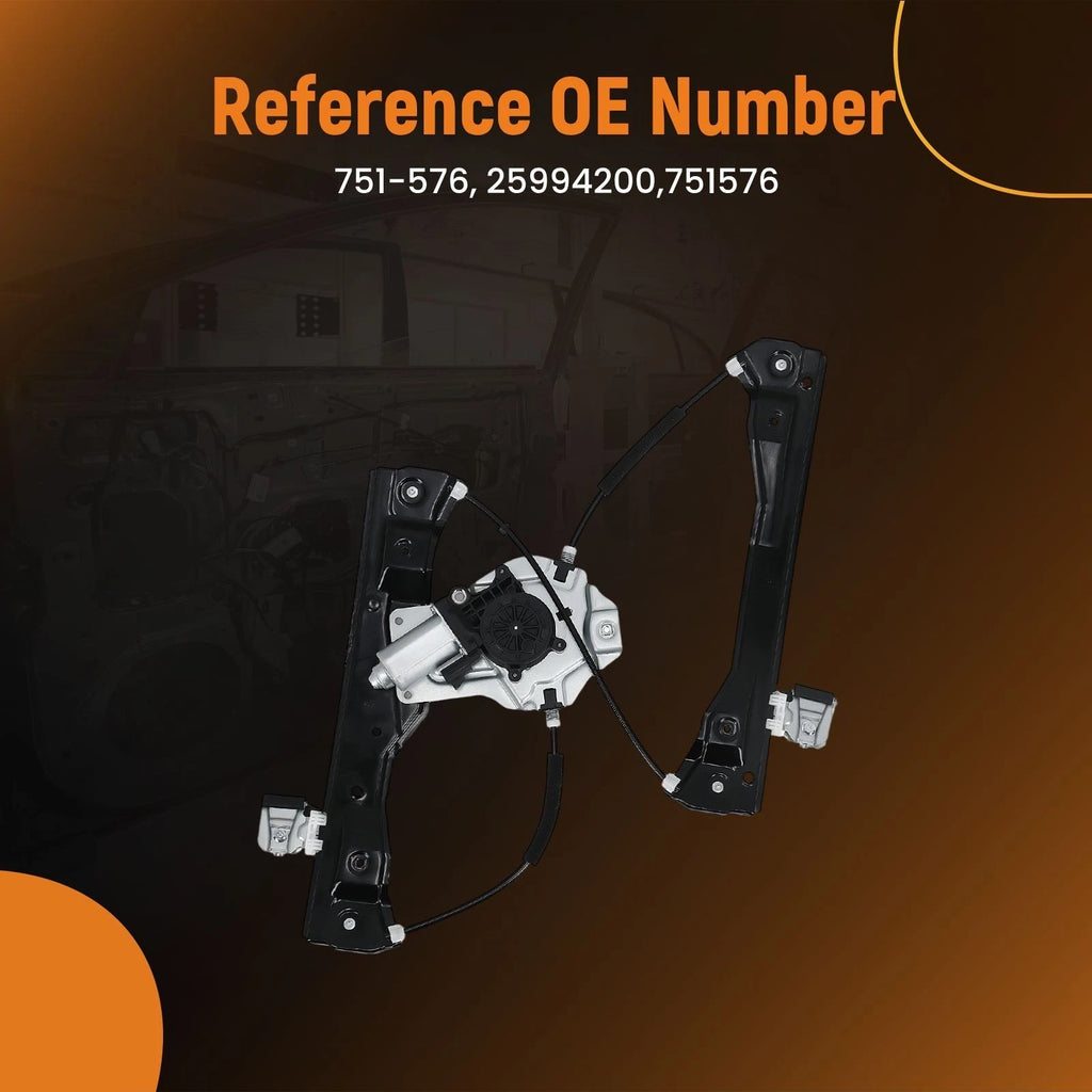 Electric Window Regulator for Chevrolet Volt (2011–2014) 25994200