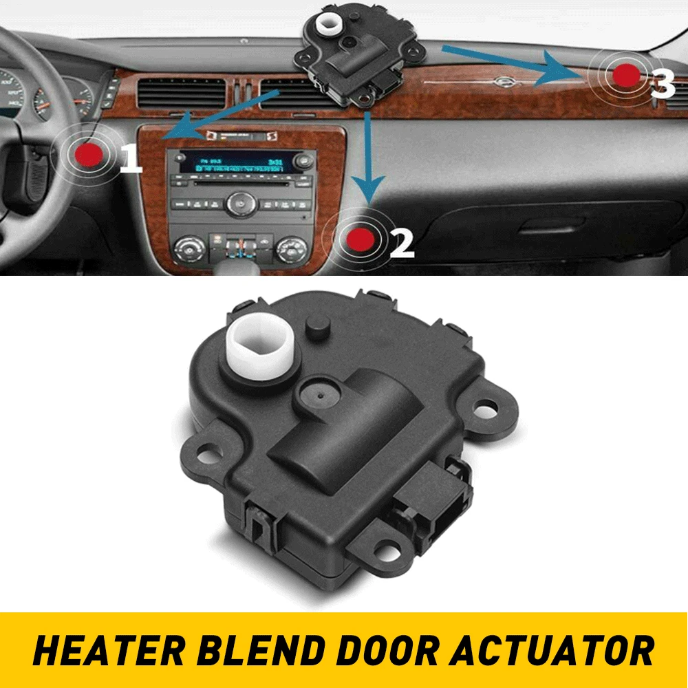 HVAC Air Heater Blend Door Actuator for Chevrolet Impala (2000–2016)