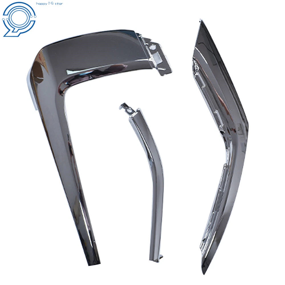 Set of 2 Chrome Trim Moldings for Mitsubishi Outlander (2016-2020)