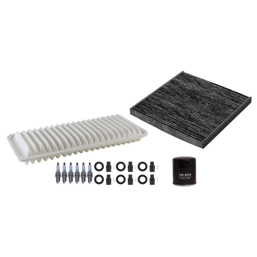 Denso Tune Up Kit 6 Spark Plugs & Boots for Lexus RX400h (2006–2008)