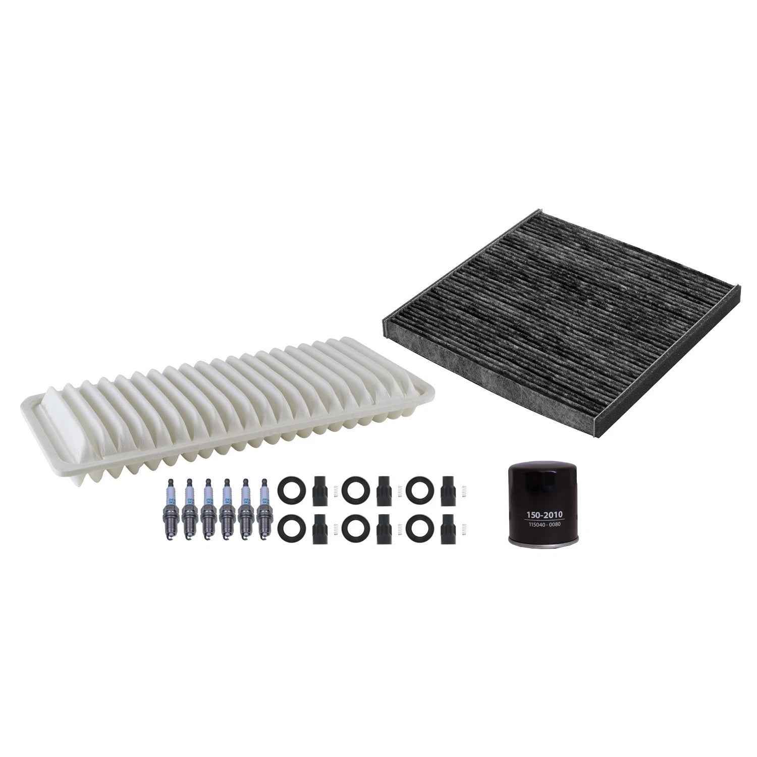 Denso Tune Up Kit 6 Spark Plugs & Boots for Lexus RX400h (2006–2008)