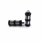 2X Black Billet Shifter Peg for Harley Fat Boy FLSTF/Softail Deluxe FLSTN (1990–2023)