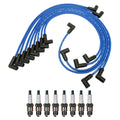 NGK Wire Set & Denso 8 Spark Plugs Kit for C15 Camaro Caprice G20 V8 (1993–1995)