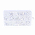 150-Piece Aluminum Rivet Nut Kit for Metric Rivnuts M3 M4 M5 M6 M8
