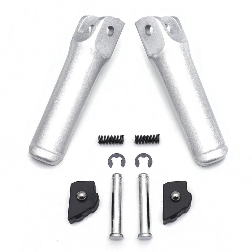 Silver Rear Passenger Footpeg Rest for Ducati Panigale V4/S (2018–2020)