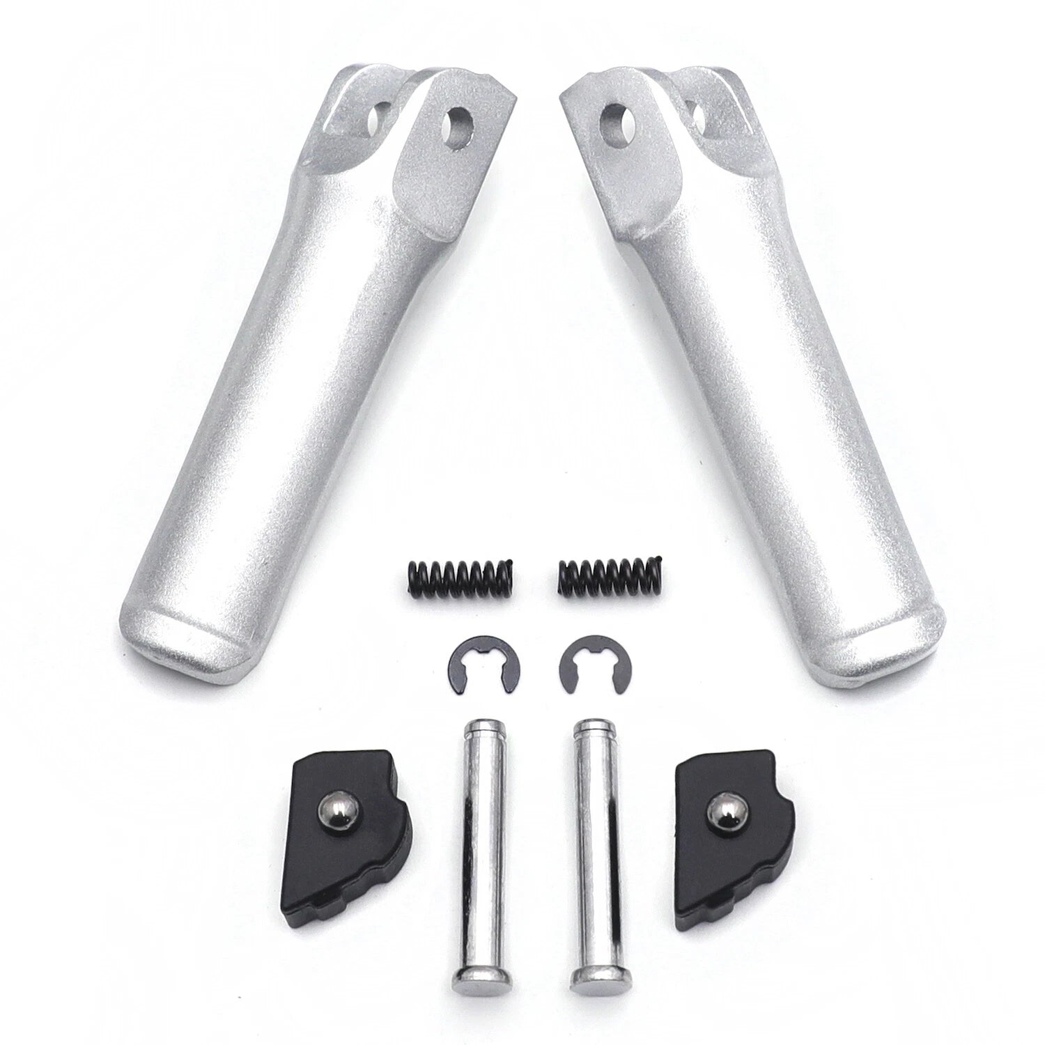 Silver Rear Passenger Footpeg Rest for Ducati Panigale V4/S (2018–2020)