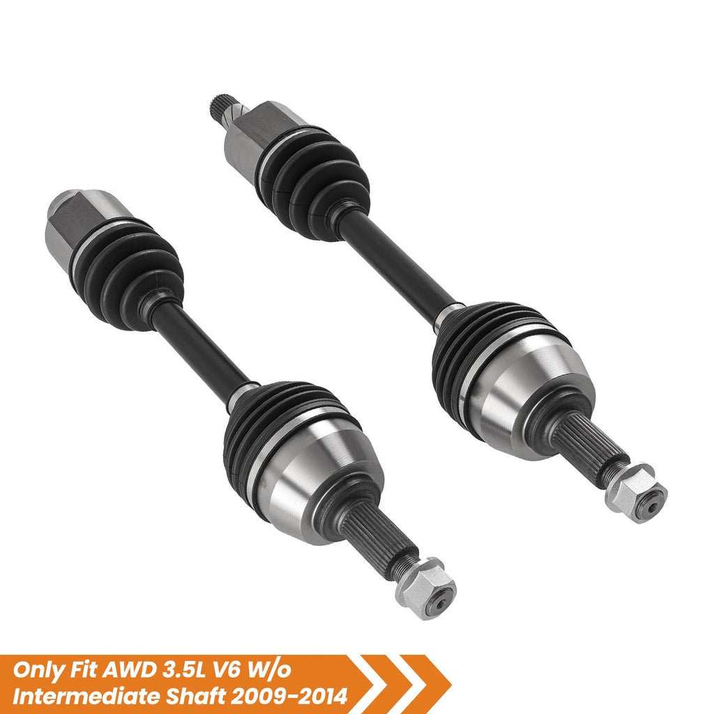 CV Axle Shaft Front Left & Right Set for Nissan Murano AWD (2009–2014)