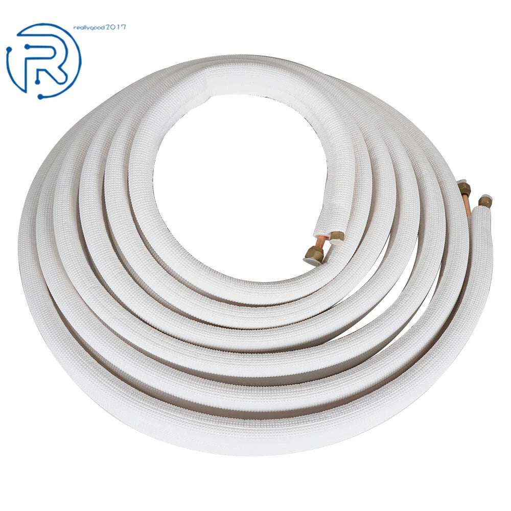 25 Feet Install Kit for Mini Split Heat Pump Systems (1/4 Inch - 3/8 Inch)