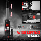 15" Hydraulic Bottle Jack for Automotive Repair (4 Tons)