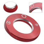 Red Ignition Switch Lock Trim Ring Cover for Vespa LX LXV S ET4 GTS GTV (2006-2023)