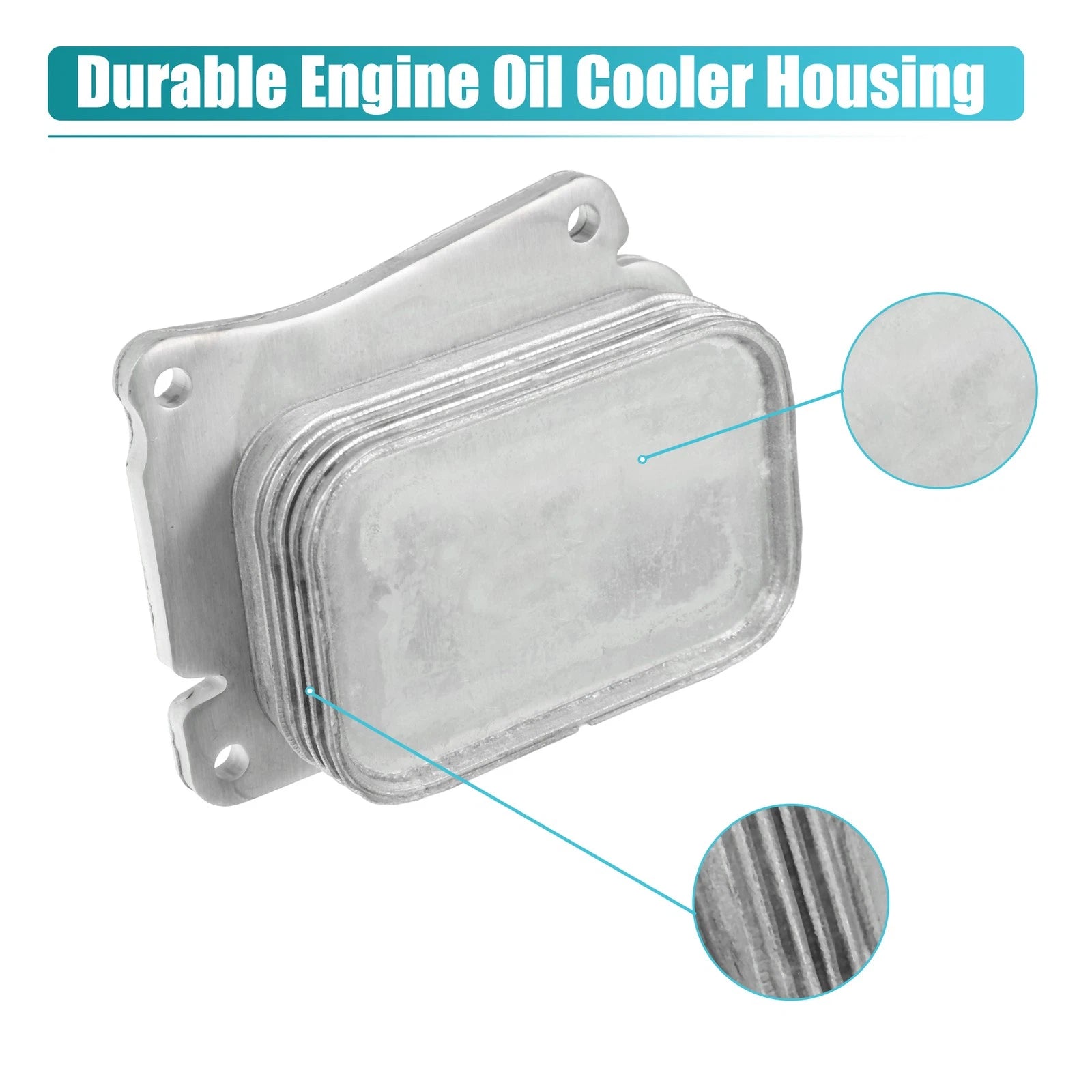 Engine Oil Cooler Housing with Gasket for Mercedes-Benz (2711880401)