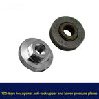 Hexagonal Bimetal Pressure Plate Set of 2 for 100mm Grinder