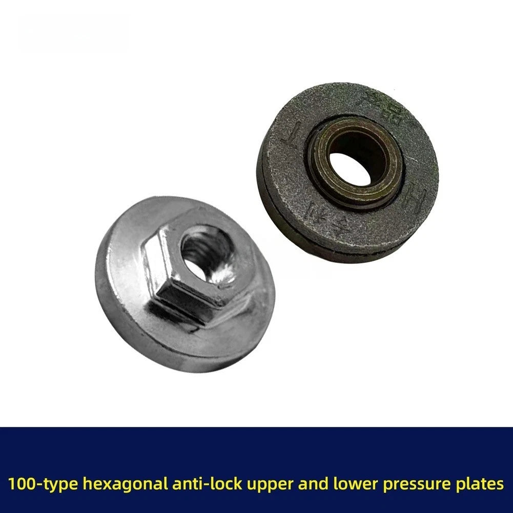 Hexagonal Bimetal Pressure Plate Set of 2 for 100mm Grinder