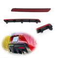 2X Blood Red Rear Bumper Reflector Lens for Toyota GR Supra (2020–2024)
