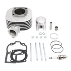 Cylinder Piston Kit Rings Gaskets Top End Set for Suzuki LT80 (1987–2006)