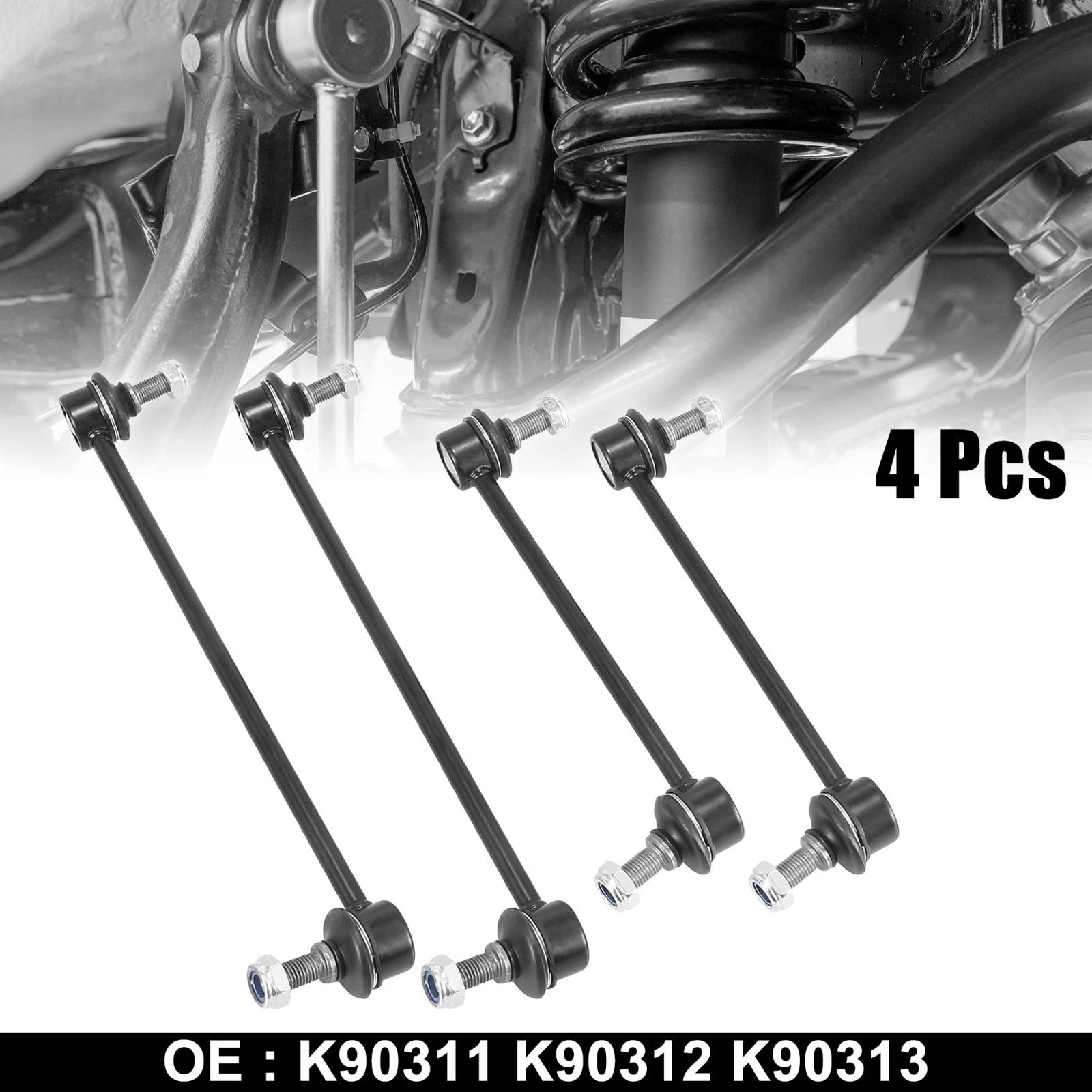 Set of 4 Sway Bar End Links K90311 K90312 K90313 for Lexus ES300 RX300 (1992–2003)