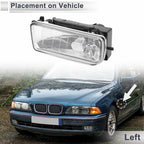 Left Front Bumper Side Marker Light Cover for BMW 3 Series (No. 63178357389)