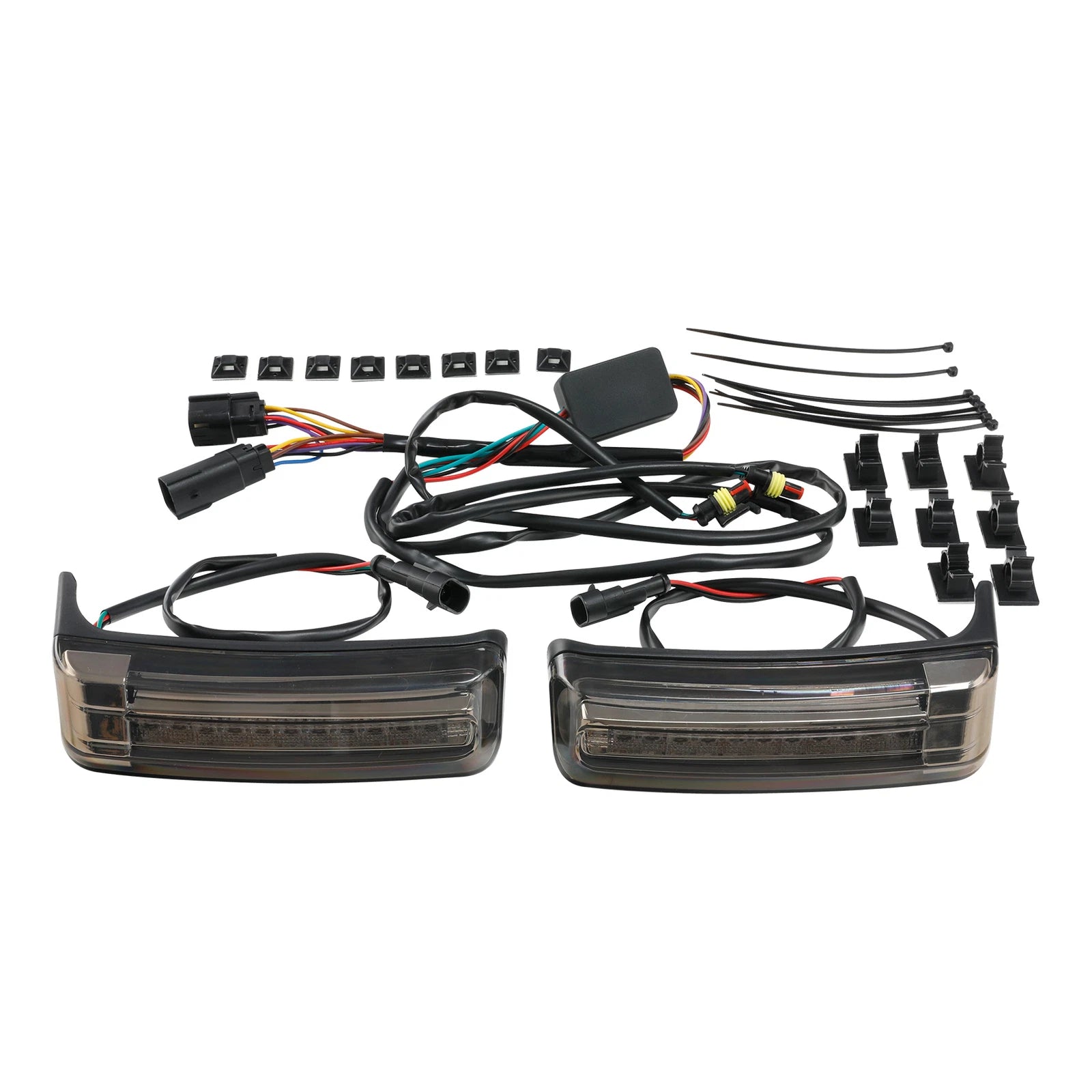 LED Inserts Support Brake Run Turn Signal Lights for Harley Touring (2014–2024)
