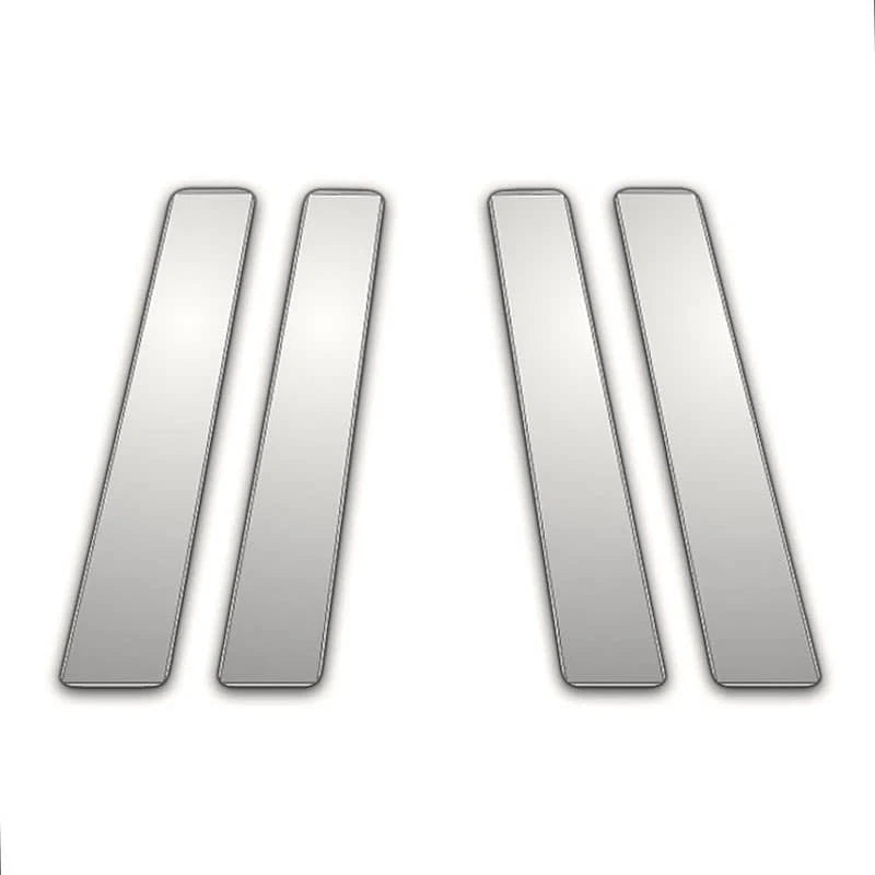 Chrome Pillar Post Covers 4Pc Replacement for Jaguar XF (2008–2015)