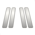Chrome Pillar Post Covers 4Pc Replacement for Jaguar XF (2008–2015)