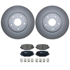 Rear Brake Kit 328mm Disc Rotors & TRW Pro Ceramic Pads for Chrysler Dodge Ram