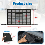 Ceiling Cargo Net Pocket Organizer for Honda, Dodge, Ram, GMC Sierra (2011-2024)