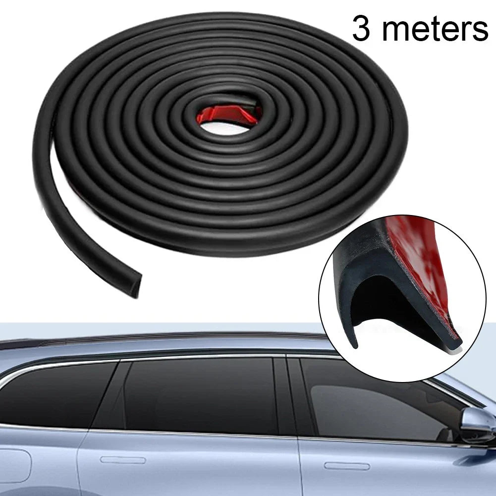 12 Inch Height J Shape RV Rain Gutter for PVC Water Diversion