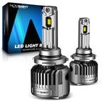 2X 9005 HB3 LED Headlight Bulbs for NOVSIGHT (6500K, 36000LM)