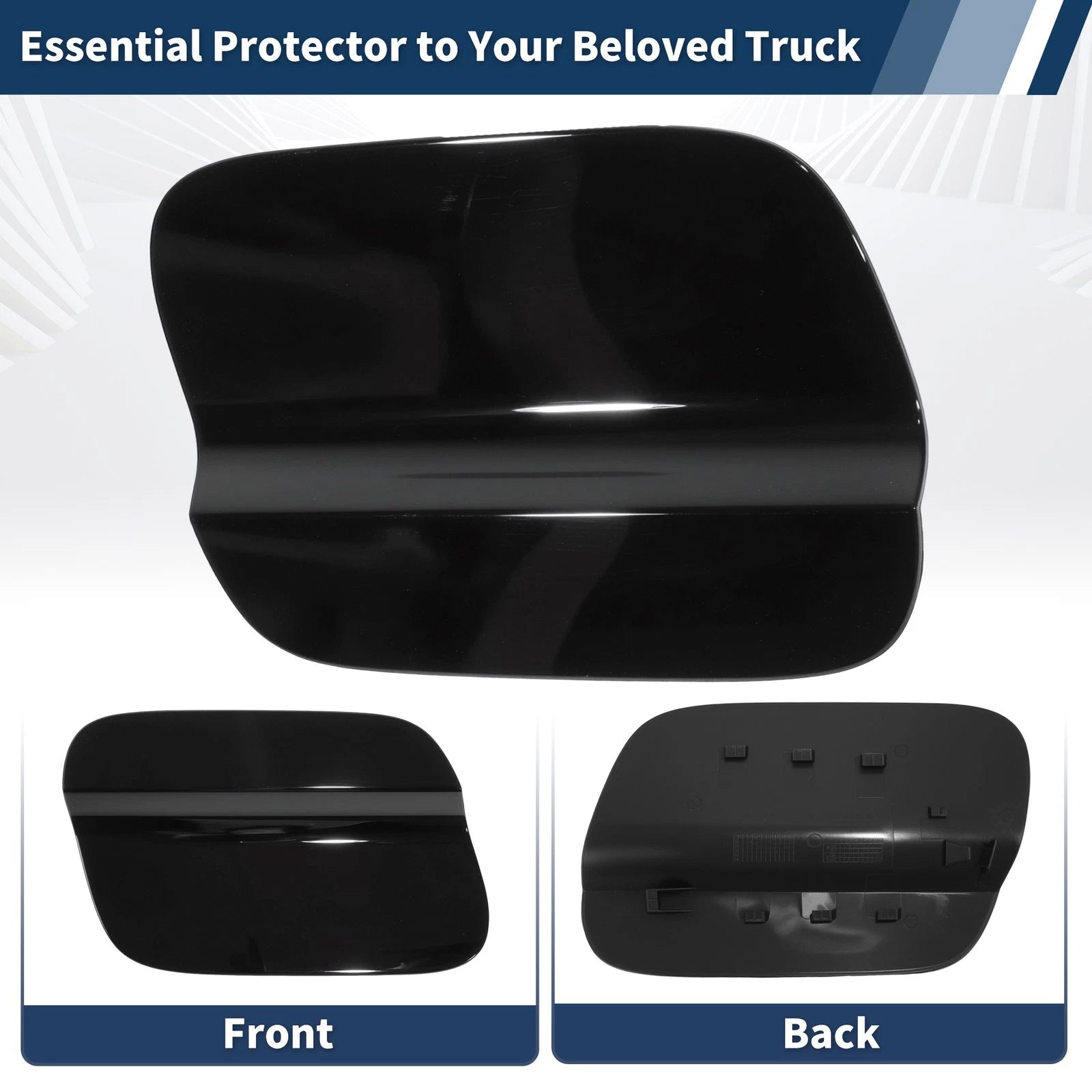 Rear Fuel Door Gas Filler Lid Cover Cap 5NN809909 for VW Tiguan (2018–2024)