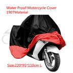 Waterproof Motorcycle Storage Cover for Universal Fit (L 220x95x110cm)