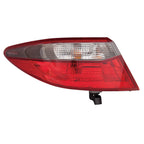 Replacement Smoked Driver Side Outer Tail Light Assembly w/Smoked Lens