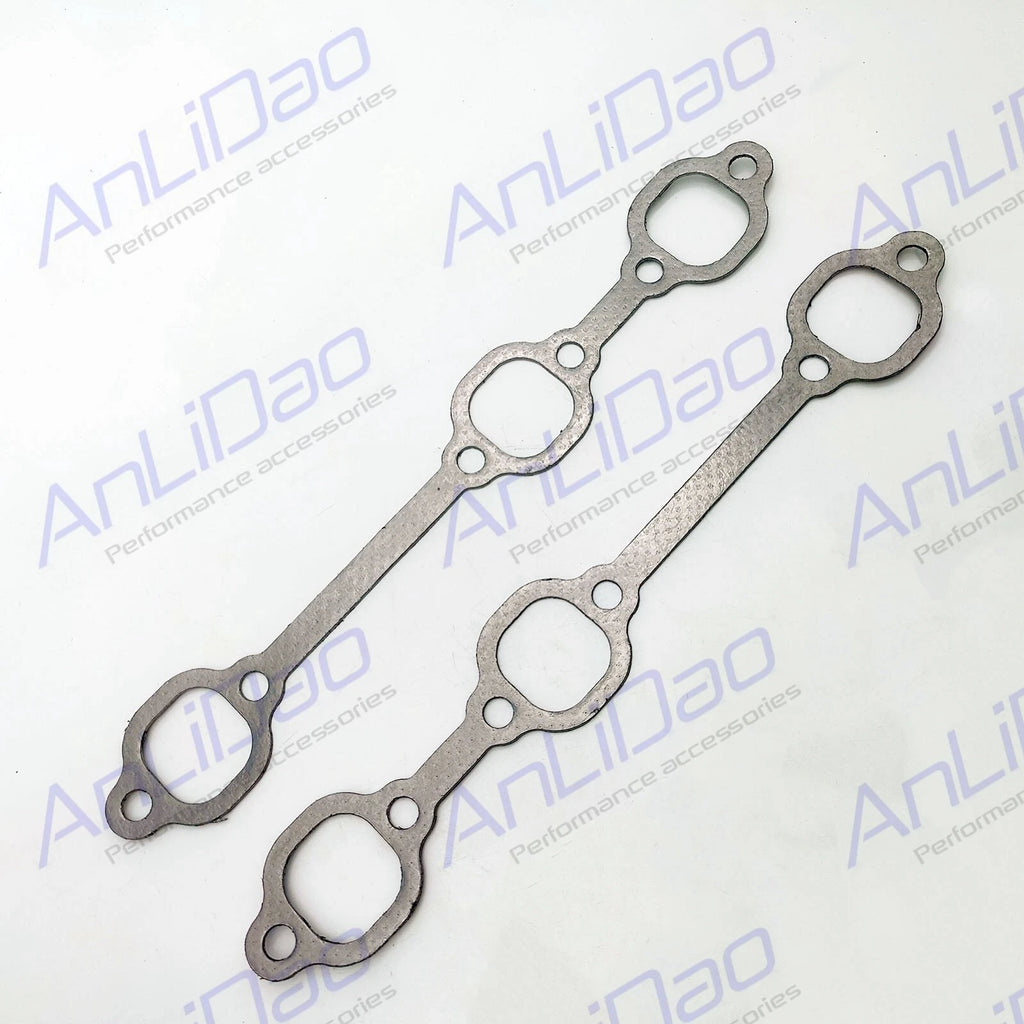 2Pcs Exhaust Manifold Gasket for Mercruiser 4.3L V6 (27-99757)