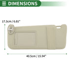 Left Sun Visor with Mirror for Toyota Venza (2009–2015) No. 74320-0T021-A1