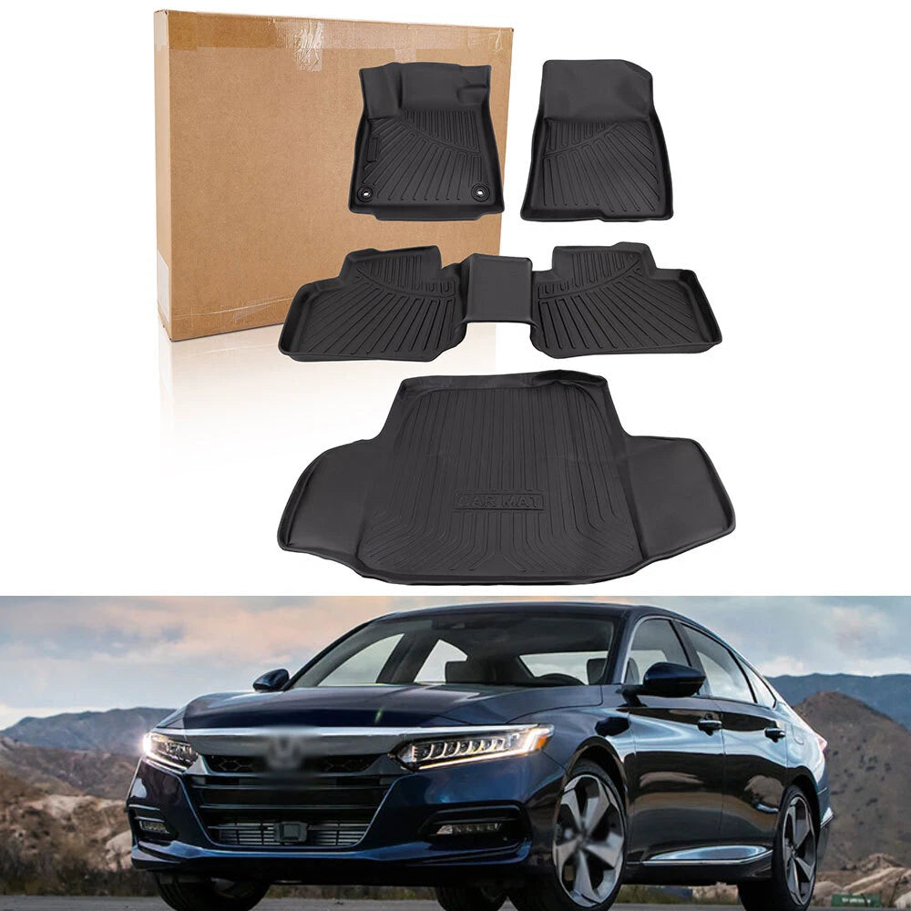 All Weather Floor Mats & Cargo Liner for Honda Accord Sedan (2018–2022)