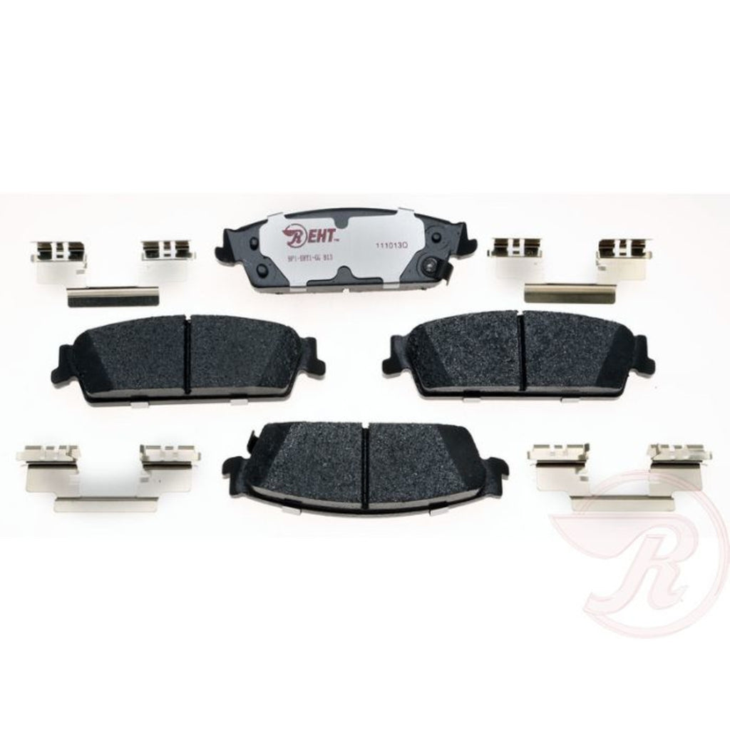 Brake Pad Set for Chevrolet Silverado 1500 Rear RWD (2007–2013)