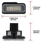 LED License Plate Light for Benz W203 W211 S211 W219 R171 (2000-2010)