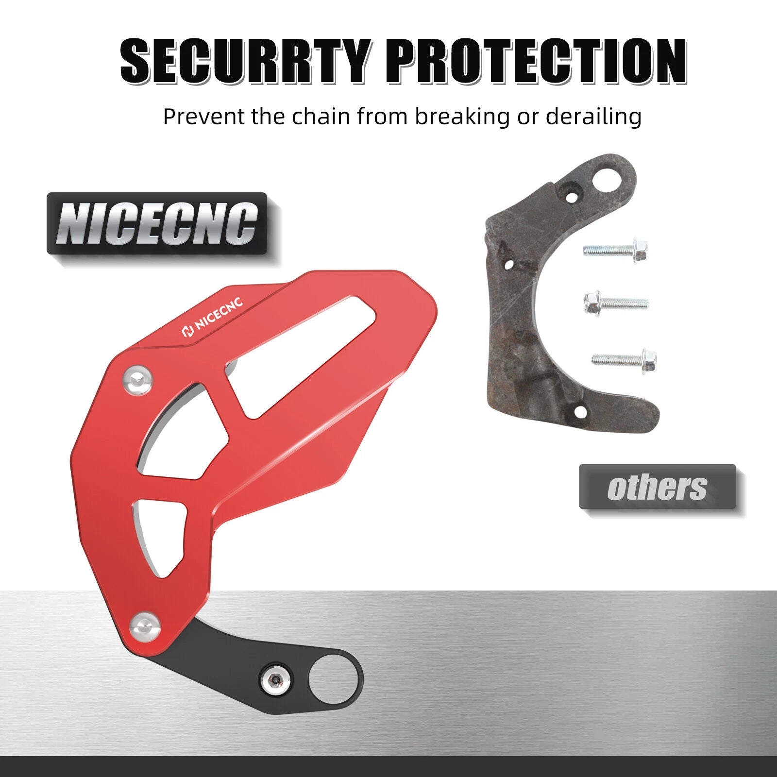 Case Saver Chain Guide for Honda TRX450ER (2004–2009) #23820-HP1-600