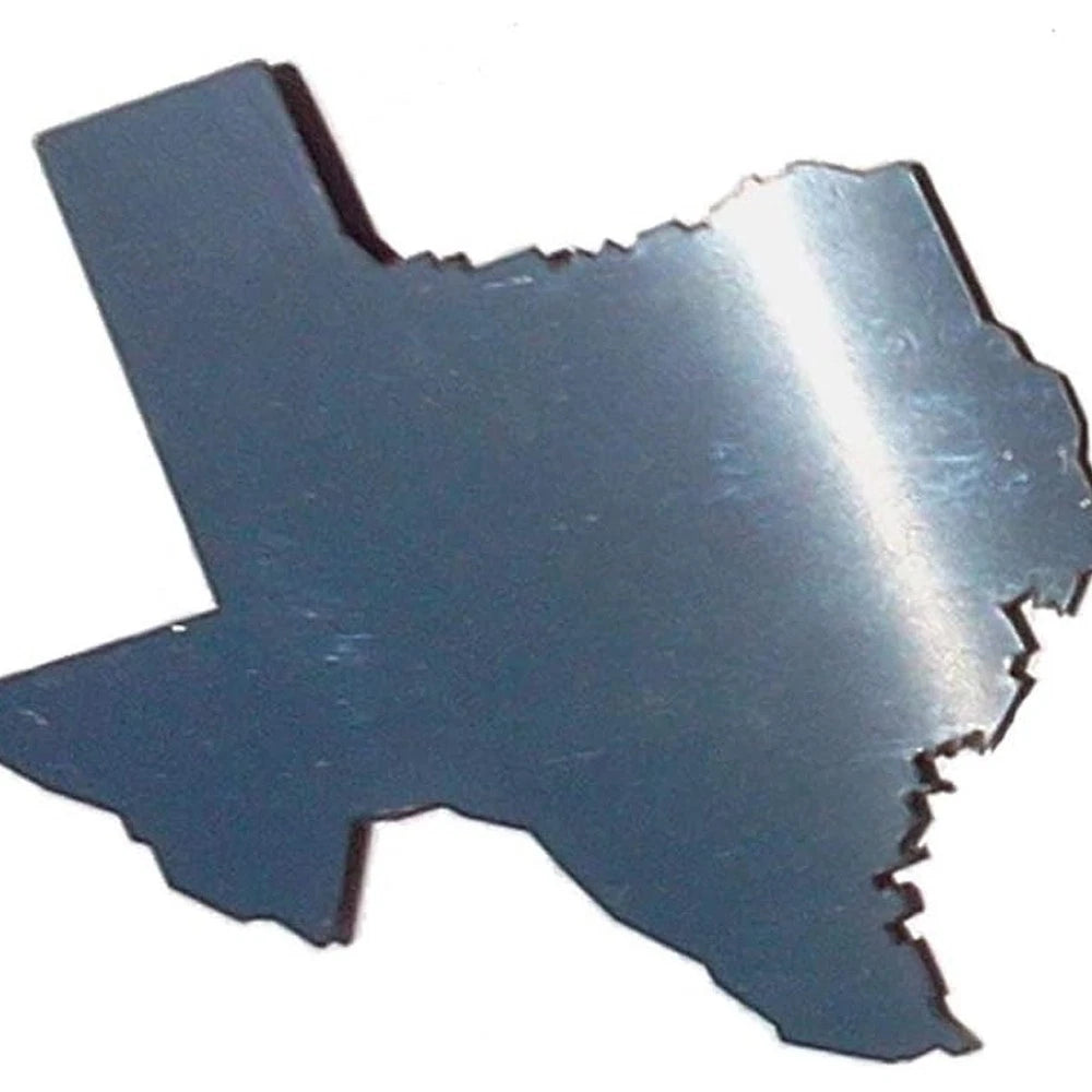 Texas Emblem Decal Set Stainless Steel Front for Toyota Hilux (2005–2015)