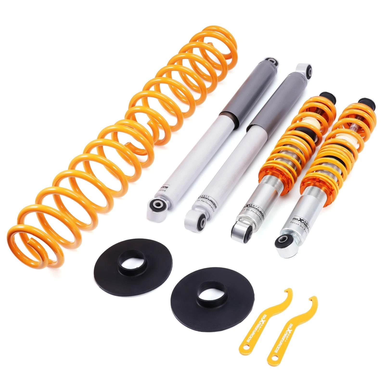 Set of 4 Front Rear Shocks Strut & Coil Spring Conversion for Navigator (1998–2002)