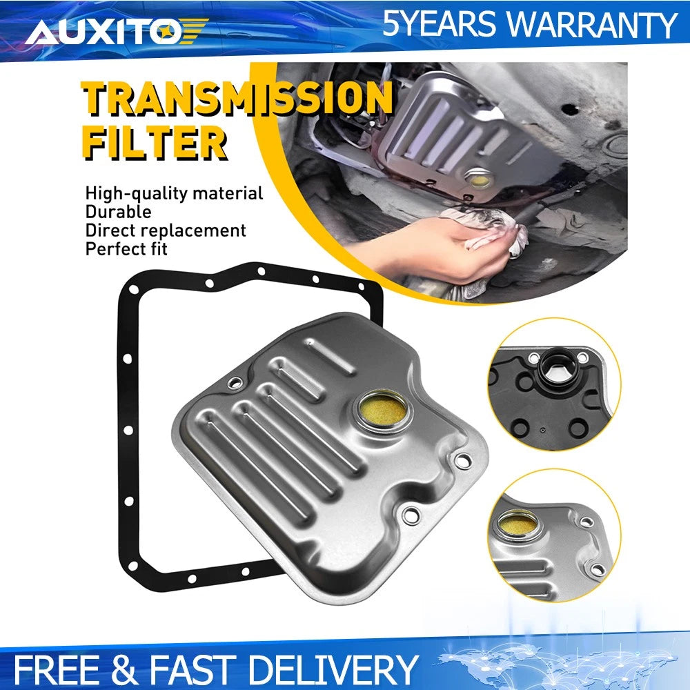 Transmission Oil Filter Strainer & Pan Gasket for Toyota (2003–2014)