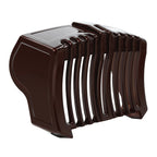 Oil Cooler Cover for Harley Touring (2017–2024) Auburn Brown, Black, Gray