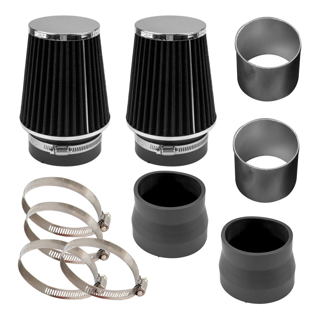 Cold Air Intake System Kit Black for Mercedes Benz C300 (2008–2012)
