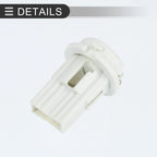 Tail Light Socket Lamp Adapter for BMW 7 Series Plastic