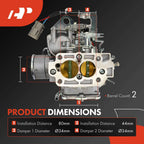 2X Carburetor 2 Barrel for Nissan 720 Pickup (1983–1986)