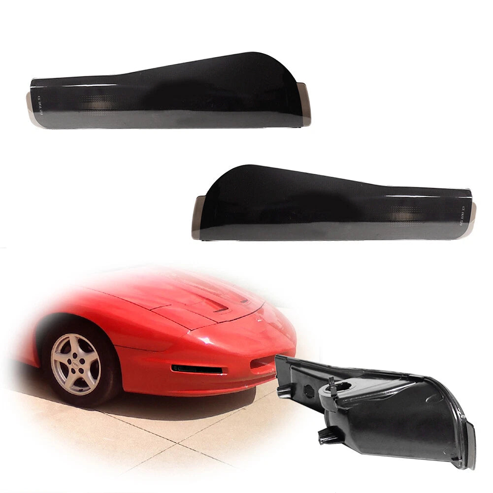 Smoke Front Bumper Turn Signal Light Housing for Pontiac Firebird (1993–1997)